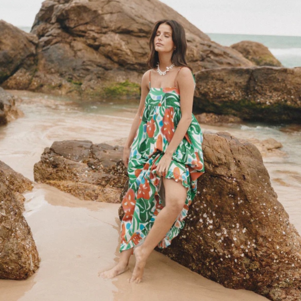 Petal and Pup MIUCCIA MAXI DRESS - KAUAI